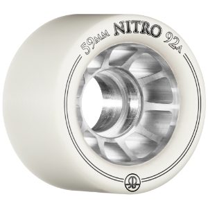 ROLLERBONES - NITRO SPEED WHEEL WHITE (8) - 59mm/92a