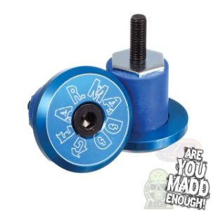 MGP Alloy Bar Ends - Blue 202-495