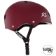 S1 LIFER Helmet - Matt Maroon - Side View - SHLIMMA