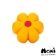 Moxi Brake Petals - Yellow Daisy - Front - MOX123662