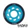 Radar Wheels HALO - Charcoal Blue - Front - 59mm 95a RWRHA59GBL