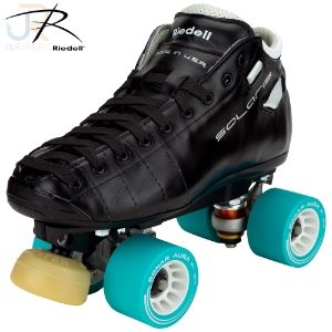 Riedell Solaris Sport Skates - Black - Width C/AA