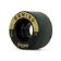 RADAR WHEELS (4) - DOMINO- BLACK/GOLD - 50 x 31mm/101A