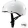 S1 LIFER Helmet - White Gloss - Side View - SHLIWG