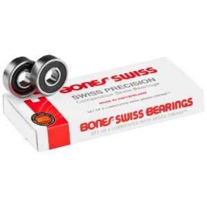 BONES SWISS BEARINGS - 8mm 8 PACK
