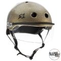S1 LIFER Helmet inc Visor - Champagne Glitter -Angled - SHLIVCGG