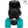 Riedell R3 DERBY Skates - Black - Width Medium