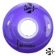 Luminous Quad Wheels - Purple 62mm 85a - Face - LUWLQLU6285PU