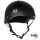 S1 MEGA LIFER Helmet - Matt Black - Angled - SHMELIMBK