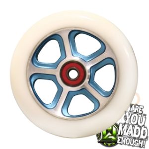 MGP CFA FILTH 110mm Scooter Wheel - Blue White - 204-542