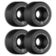 ROLLERBONES - TEAM LOGO BLACK (8) - 62mm/101a