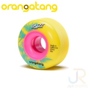 Orangatang Skiff Slasher Yellow 62mm 86a