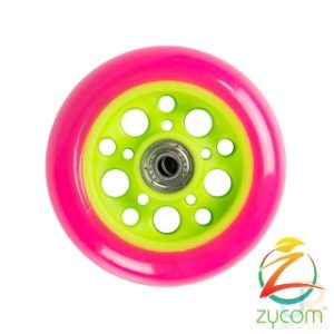 Zycom C100 Cruz 100mm Wheel - Pink Lime - ZYC 204-837