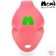 MOXI Beach Bunny Toe Caps - Watermelon - Front Shado - MOX123404