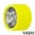 RADAR WHEELS (4) - HALO ALLOY - YELLOW - 59 x 38mm/91a