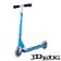 JD Bug Classic Street Scooter 120 - Sky Blue Angled Low - JDMS122