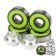 MGP K-3 Abec 11 Wheel Bearing Set inc Spacers - Green - MGP205-329